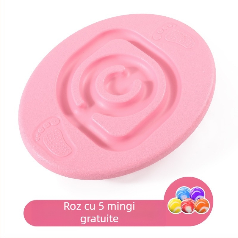 Placă de echilibru pentru copii, în formă de melc și ou, pentru antrenament senzorial și de concentrare, material ecologic, dezvoltare vizuală, dezvoltare cognitivă și coordonare mână-ochi (4–6 ani)