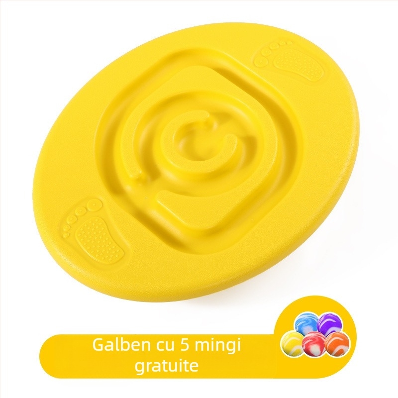 Placă de echilibru pentru copii, în formă de melc și ou, pentru antrenament senzorial și de concentrare, material ecologic, dezvoltare vizuală, dezvoltare cognitivă și coordonare mână-ochi (4–6 ani)