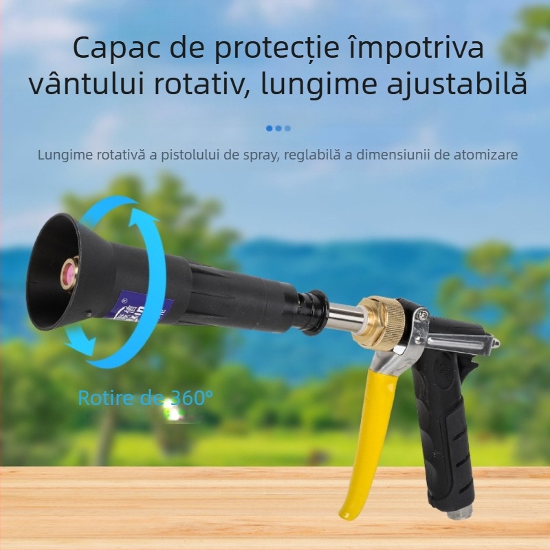 Pistol agricol de pulverizat LX cu duză de înaltă presiune și atomizare înaltă