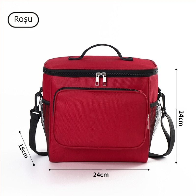Geantă pentru prânz Weekeight, material Oxford, capacitate 5L, portabilă, stil picnic