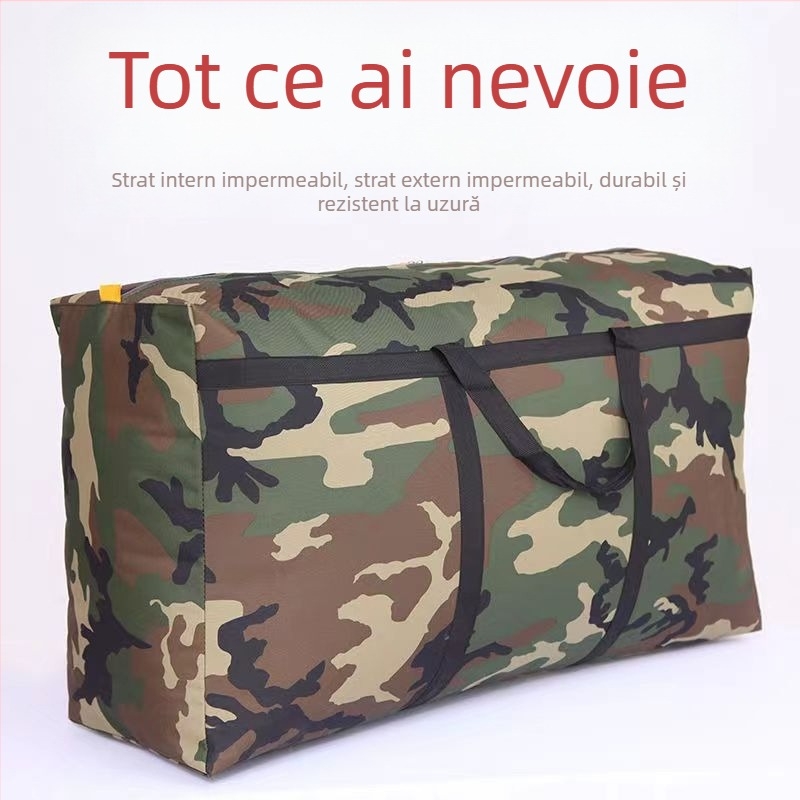 Geantă de depozitare pentru pături și haine, impermeabilă, îngroșată, fără miros, cu două fețe, personalizabilă