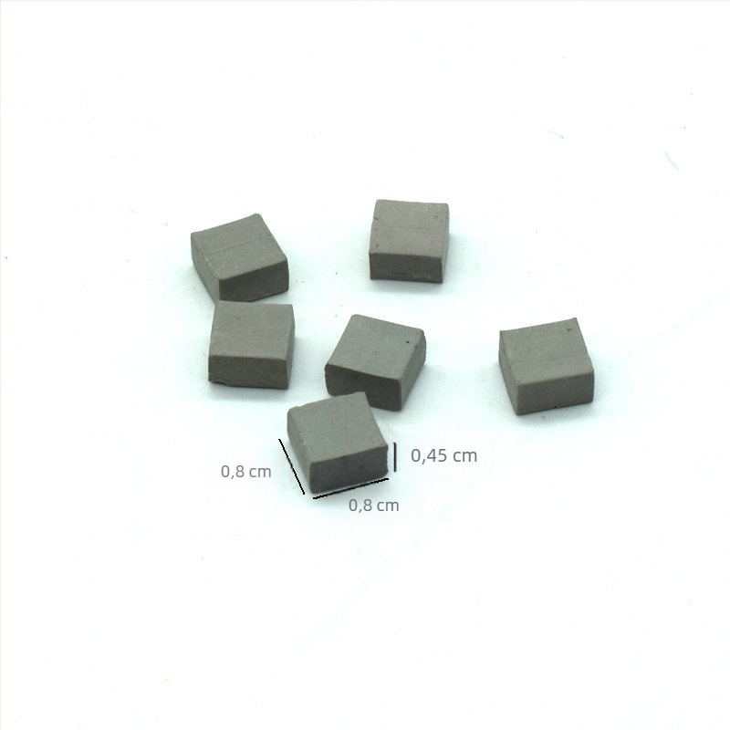 Cărămizi ceramice pentru model arhitectural, pentru DIY mini peisaj, asamblate