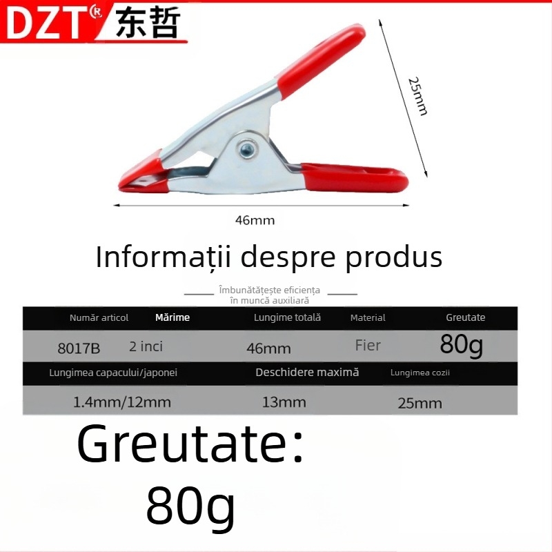 Clemă pentru fotografie și tâmplărie — brand Mei Fang — tip: clemă; aplicație: 1; specificații: clemă metalică