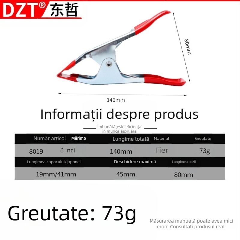 Clemă pentru fotografie și tâmplărie — brand Mei Fang — tip: clemă; aplicație: 1; specificații: clemă metalică