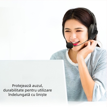 EDIFIER USB K810 Headset — căști cu fir USB, microfon încorporat, 20 Hz–20 kHz