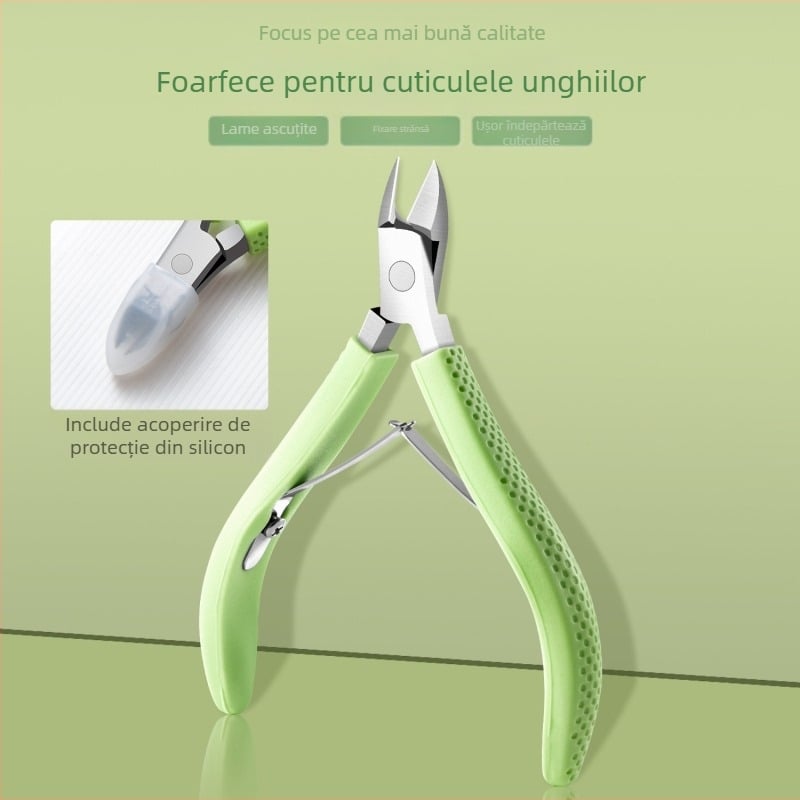 Instrument de îngrijire a unghiilor — Clește pentru pielițe din oțel inoxidabil, etichetă privată OEM