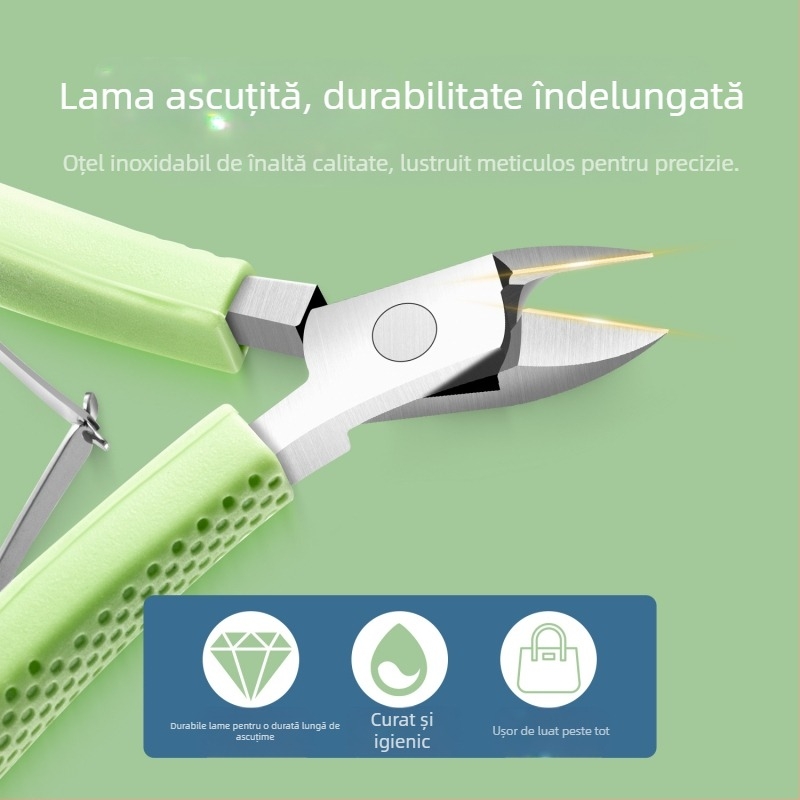 Instrument de îngrijire a unghiilor — Clește pentru pielițe din oțel inoxidabil, etichetă privată OEM