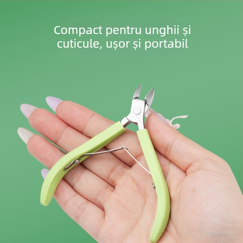 Instrument de îngrijire a unghiilor — Clește pentru pielițe din oțel inoxidabil, etichetă privată OEM