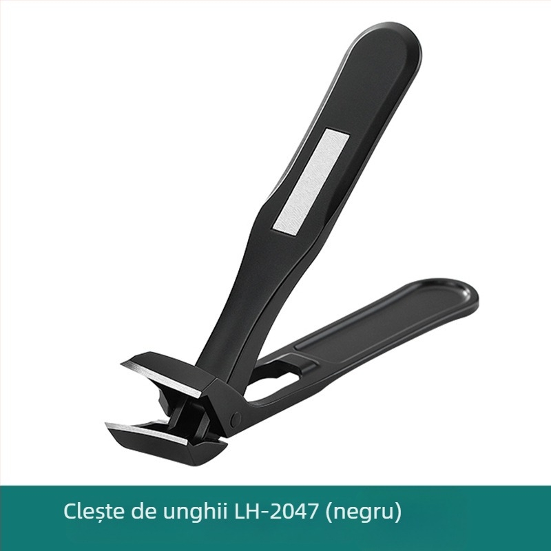 Set de tăietori pentru unghii cu fălci înclinate, mâner lung – oțel inoxidabil, turnare cu pulbere, deschidere mare