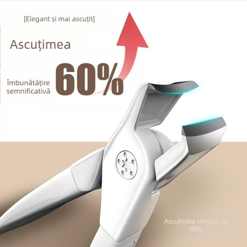 Clește pentru unghii pentru unghii groase, oțel inoxidabil, portabil, ambalaj de 500 buc.