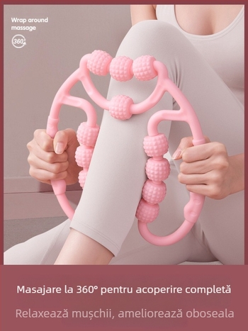 Rolă de masaj pentru picioare – PP material, relaxare musculară, aparat pentru picioare