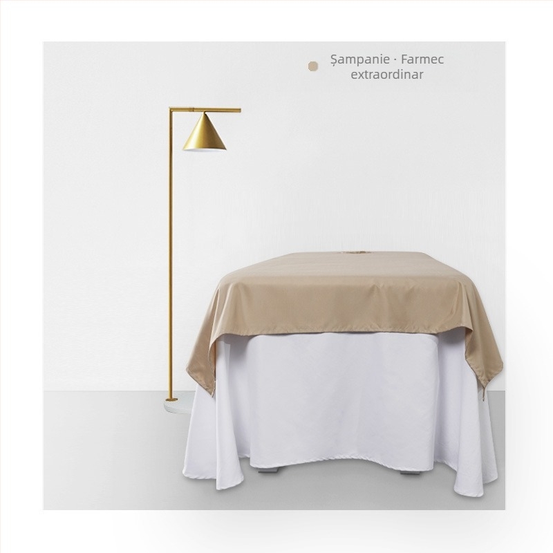 Aibang cearșaf de pat din poliester-bumbac, culoare solidă, imprimare reactiva și vopsire, stil modern minimalist