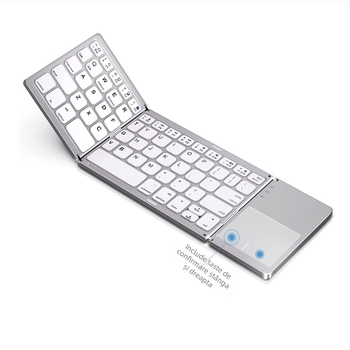 Tastatură wireless Bluetooth B033plus pentru tablete – design ergonomic, imprimare logo disponibilă, compatibilitate cu tablete, interfață Bluetooth