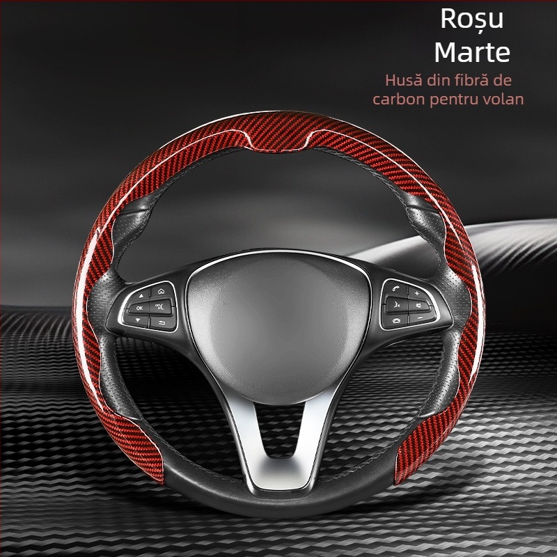 Husă pentru volan auto din piele artificială, potrivire universală, patru sezoane, stil business, marcă Xingyue