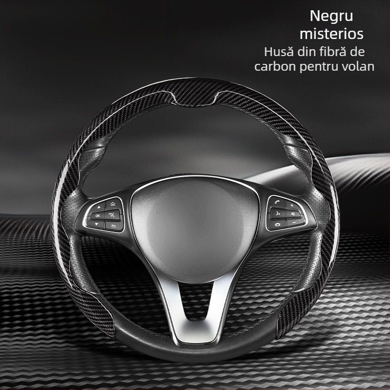 Husă pentru volan auto din piele artificială, potrivire universală, patru sezoane, stil business, marcă Xingyue