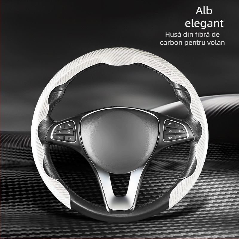 Husă pentru volan auto din piele artificială, potrivire universală, patru sezoane, stil business, marcă Xingyue