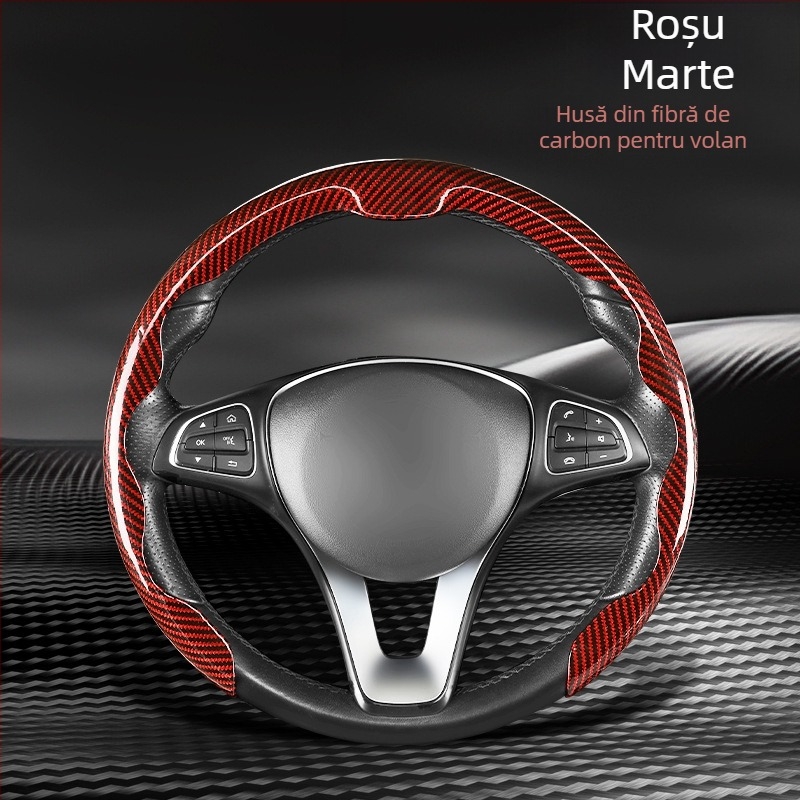 Husă pentru volan auto din piele artificială, potrivire universală, patru sezoane, stil business, marcă Xingyue