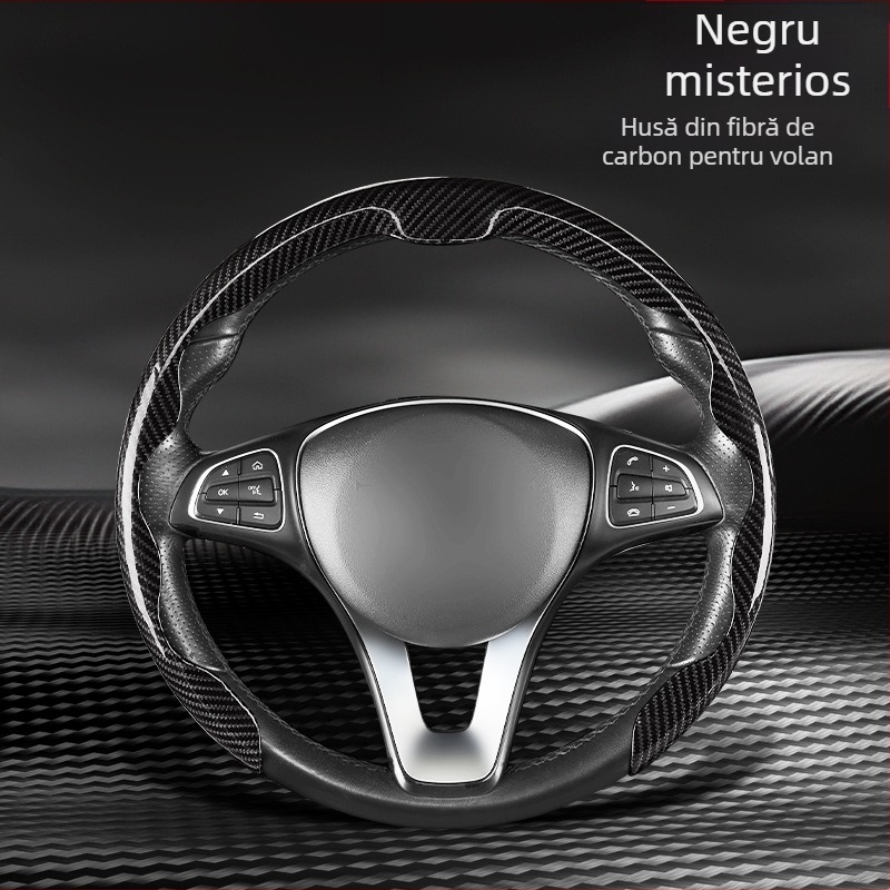 Husă pentru volan auto din piele artificială, potrivire universală, patru sezoane, stil business, marcă Xingyue