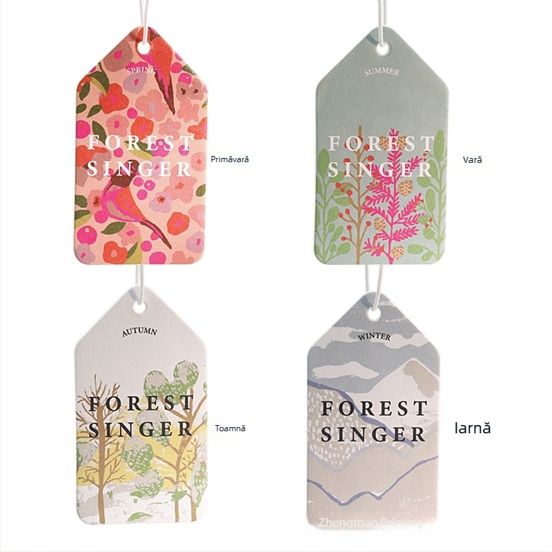 Pandant parfum auto cu miros de trandafir, ornament auto de agățat, design personalizabil, durată de evaporare 31–60 de zile, durată de viață 1 an, brand Fragrance imprint set