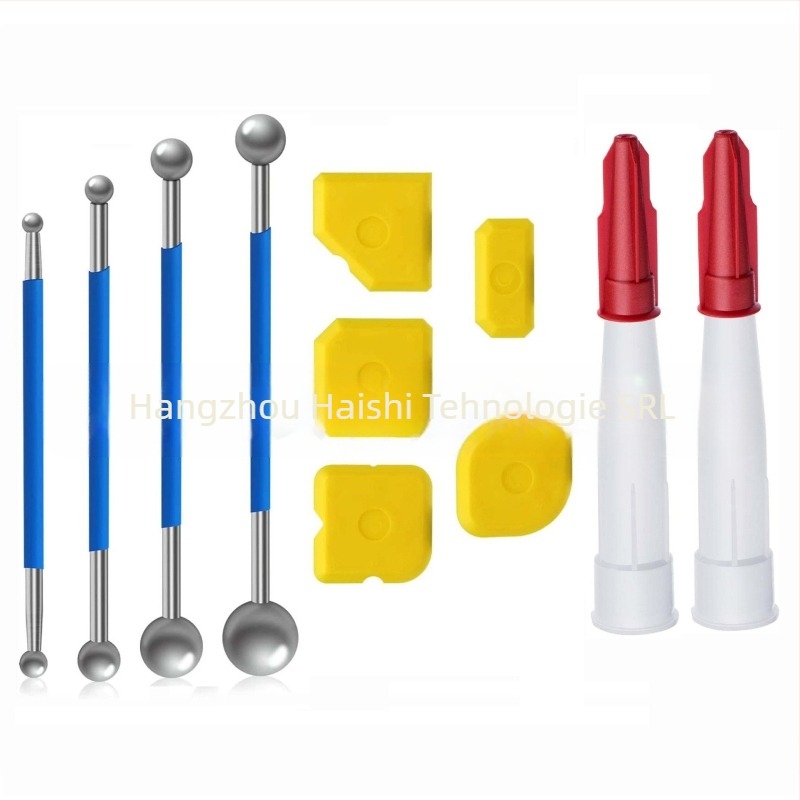 MCKAY BC-A084 Set de 9 piese – unelte pentru finisarea sigilanților de sticlă