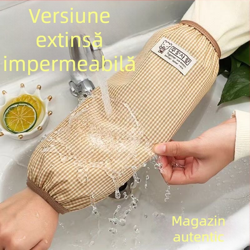 Manșete de protecție din PVC, anti-murdărire, design modern minimalist, pentru adulți
