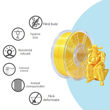 Filament PLA Pretty Star pentru imprimare 3D, secțiune circulară, material PLA
