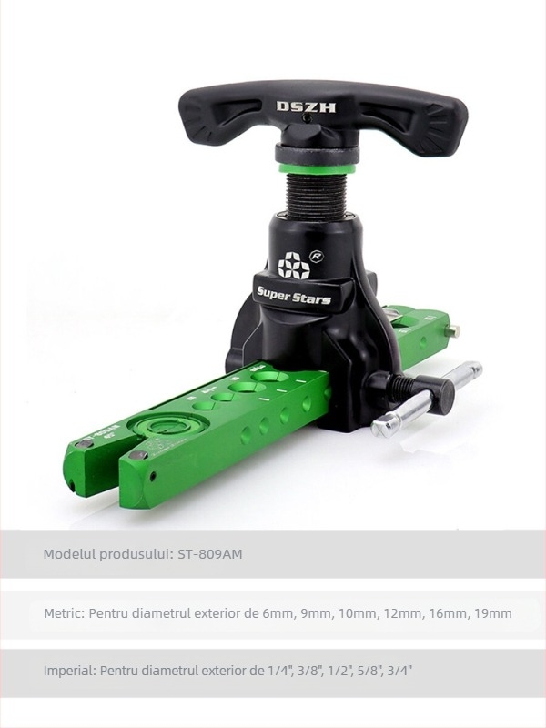 Expander electric dual-purpose pentru țevi de cupru (aer condiționat) – excentric, 6-19 mm, seria Expander