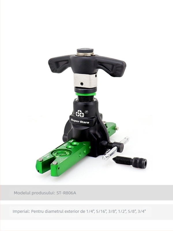 Expander electric dual-purpose pentru țevi de cupru (aer condiționat) – excentric, 6-19 mm, seria Expander