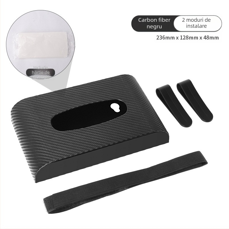 Cutie de șervețele auto – design atârnat, plastic, brand Yasheng, durată de viață 10 ani, dual-use pentru mașină și casă, personalizabilă