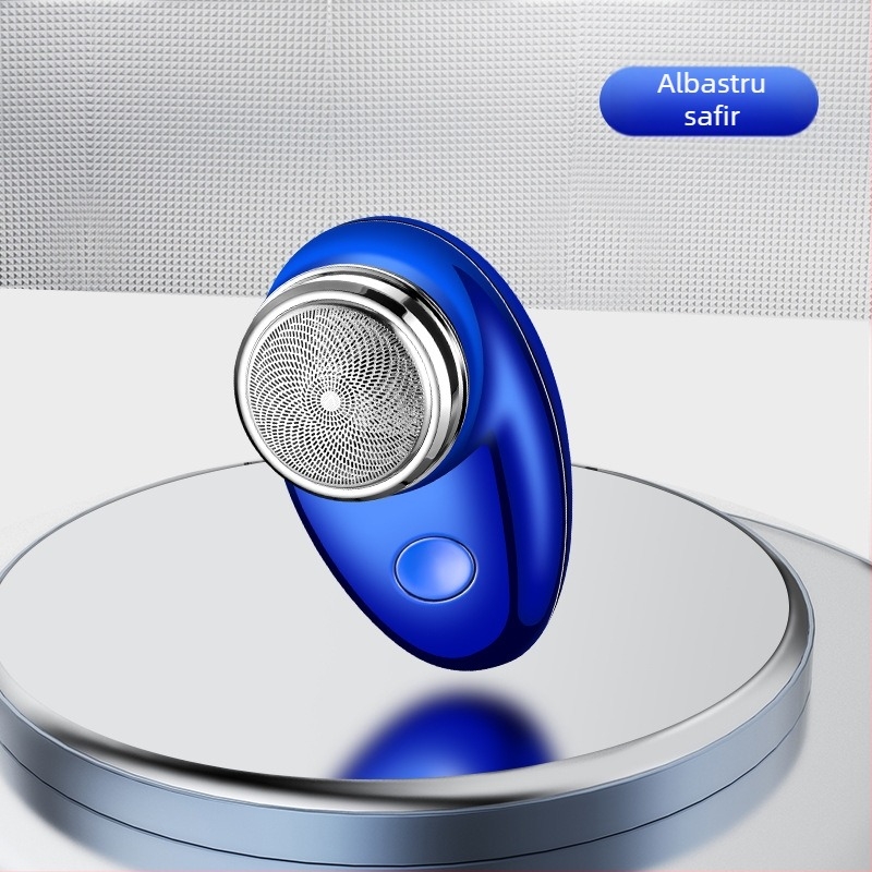 Aparat de ras electric cu cap rotativ unic; baterie încorporată 100–300 mAh; autonomie 30–45 minute; motor cu perii; cap de ras lavabil și demontabil.