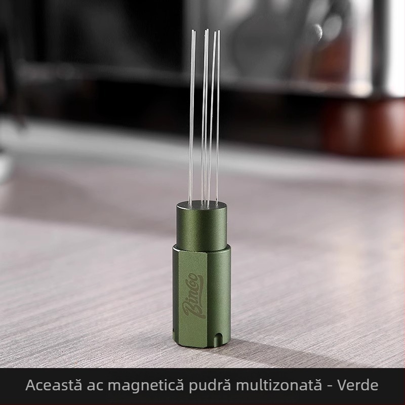 Bincoo ac pentru pudră de cafea, aliaj de aluminiu + oțel inoxidabil 304, stil modern simplu, fără muncă manuală