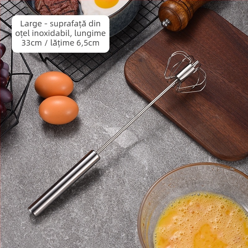 Tel pentru ouă – manual, din oțel inoxidabil, neelectric; 1 funcție; stil: modern simplu