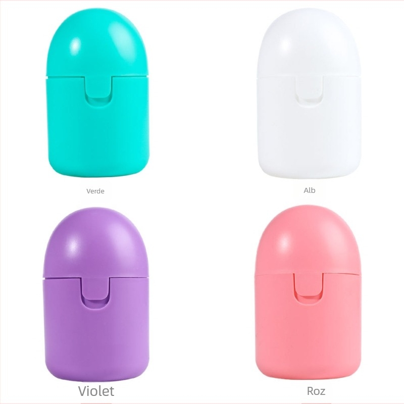 Cutie de depozitare pentru cupa menstruală, plastic PP, rezistență la temperaturi înalte, formă rotundă, design cu un singur strat, posibilitate de imprimare a logo-ului