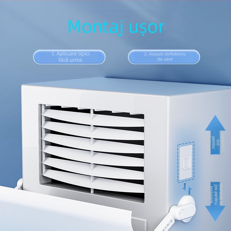 Vitrina/Paravan pentru climatizare – Merges Cabinet Plastic Steel Windshield, Model Cabinet plastic steel windshield, Material Plastic steel/PP+PVC