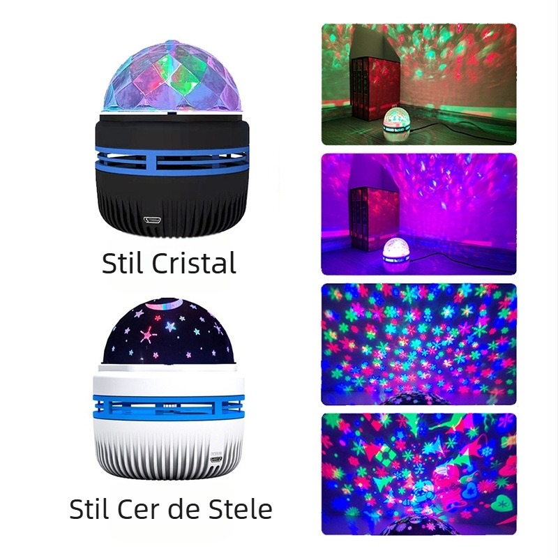 Lampa LED cu lumină difuză EL-Q6 – utilizare în interior, sursă LED, DC5