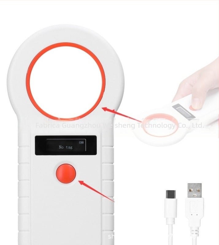 Readell 90D Scaner cip animale – Cititor CKU/NGKC universal pentru câini și alte animale