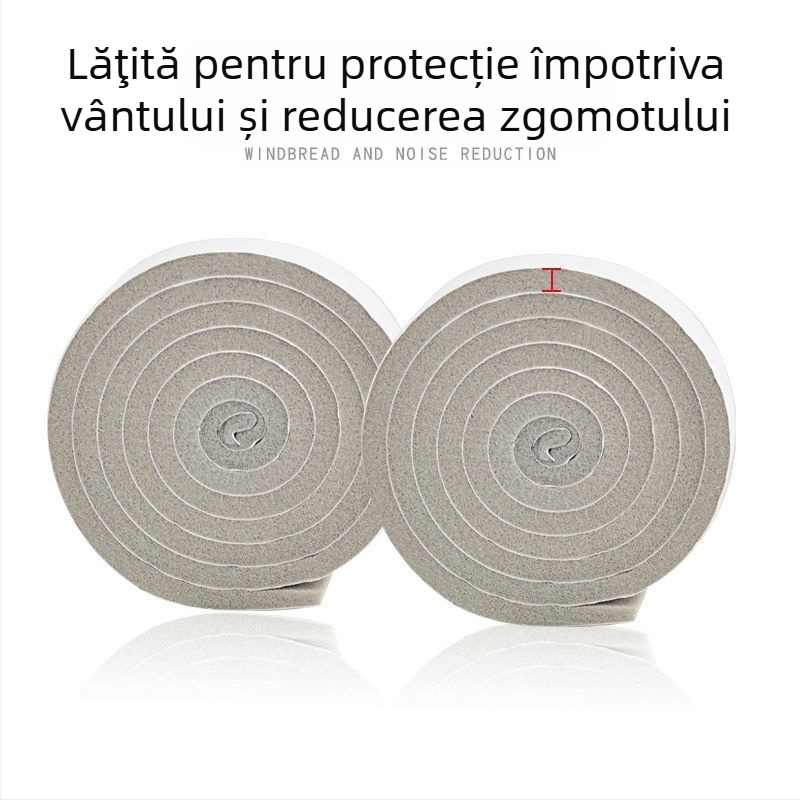 Bandă de etanșare pentru ferestre, burete autoadeziv, brand Yinuo Technology, pentru ferestre, model Door and Window Sealing Strip Sponge Self-Adhesive, rezistență la temperaturi înalte