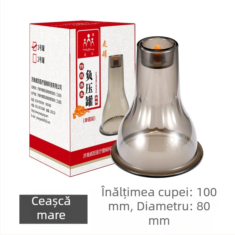 Dispozitiv de ventuze Weiyang, origine Shandong, destinat masajului de sănătate, material: altul.