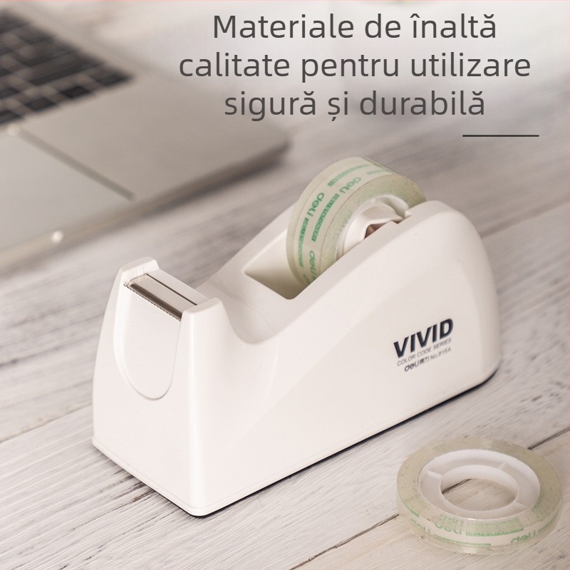 Deli suport pentru bandă și bază de tăiere, din plastic, model 81, compatibil cu benzi de până la 22 mm lățime