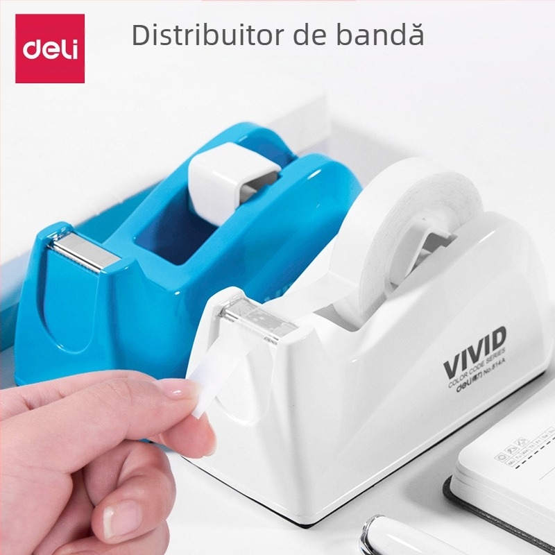 Deli suport pentru bandă și bază de tăiere, din plastic, model 81, compatibil cu benzi de până la 22 mm lățime