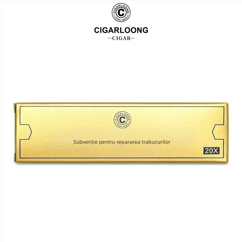Patch de reparare pentru țigări – fără miros, adeziv complet, pentru țigări avariate; Brand Cigarloong, Material: Hârtie, Stil: Simplu