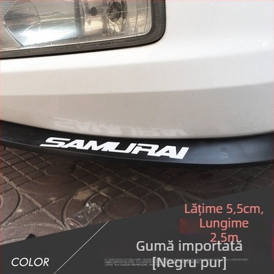 Bandă din cauciuc anti-coliziune pentru buza frontală, silicon, model QC, procesare personalizată