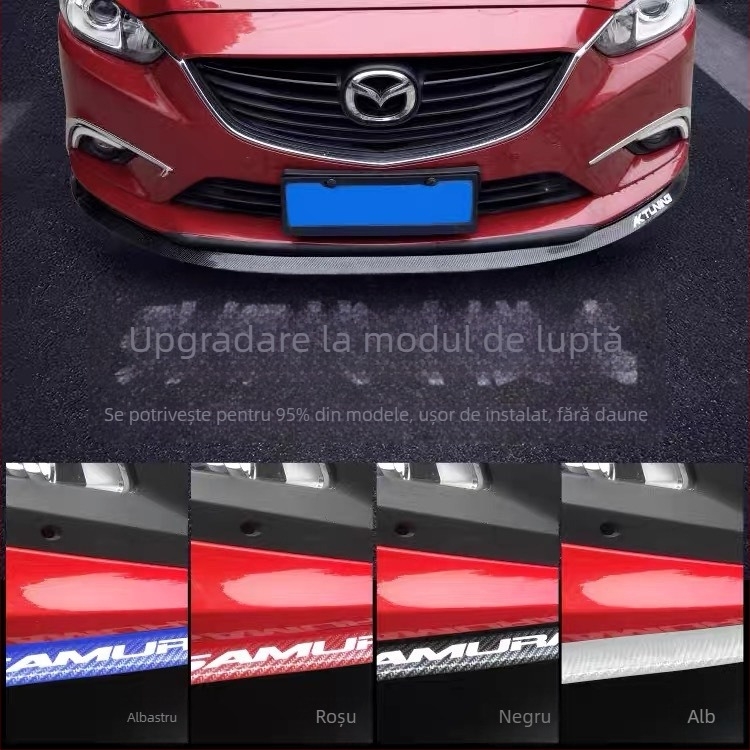 Bandă din cauciuc anti-coliziune pentru buza frontală, silicon, model QC, procesare personalizată