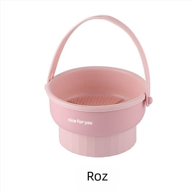 FLD Cutie de Curățare pentru Pensule de Machiaj din Silicon – Model Rotund sau Dreptunghiular, Origine Yiwu, Spălarea Pensulelor, Depozitare și Uscare Pudră, Durată de viață 5 ani