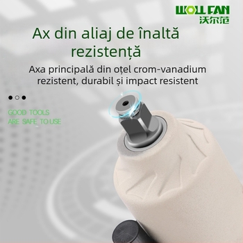 Cheie pneumatică industrială de 1/2 inch cu set de socluri, cu cuplu mare