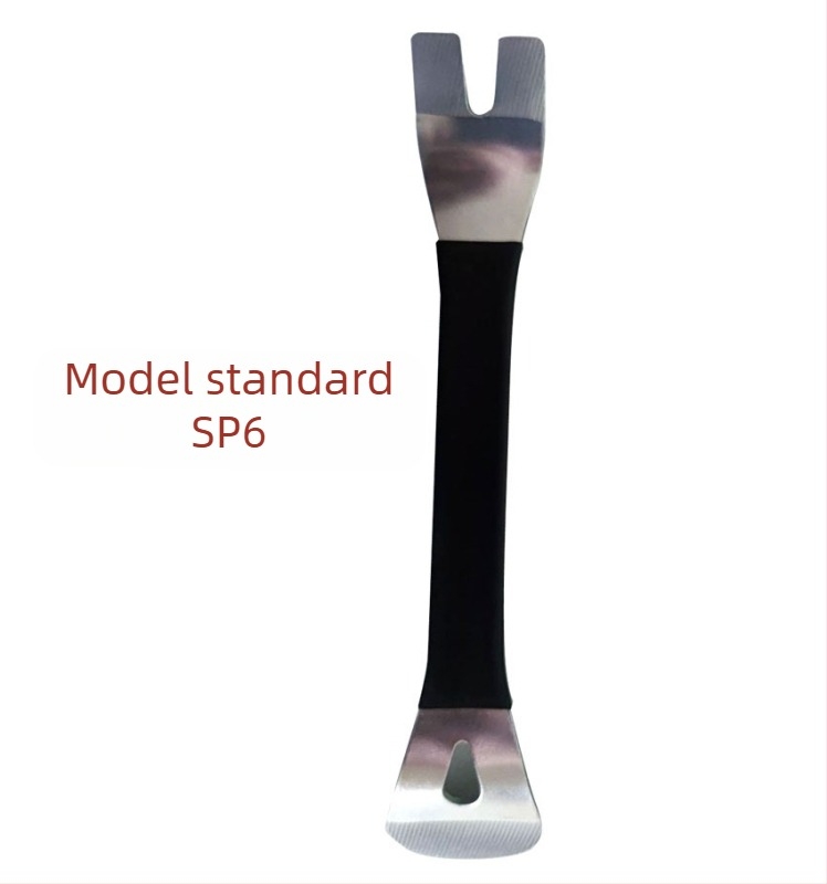 Set de instrumente pentru interiorul mașinii: montaj și demontaj panou ușă/tablă, cu garnituri moi 360°, unealtă de detașare (pry tool) și șurubelniță