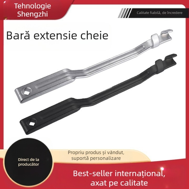 Bară de extensie pentru cheie, pentru cheie dinamică electrică, oțel 45#, 0,75 kg, instrument universal de extindere