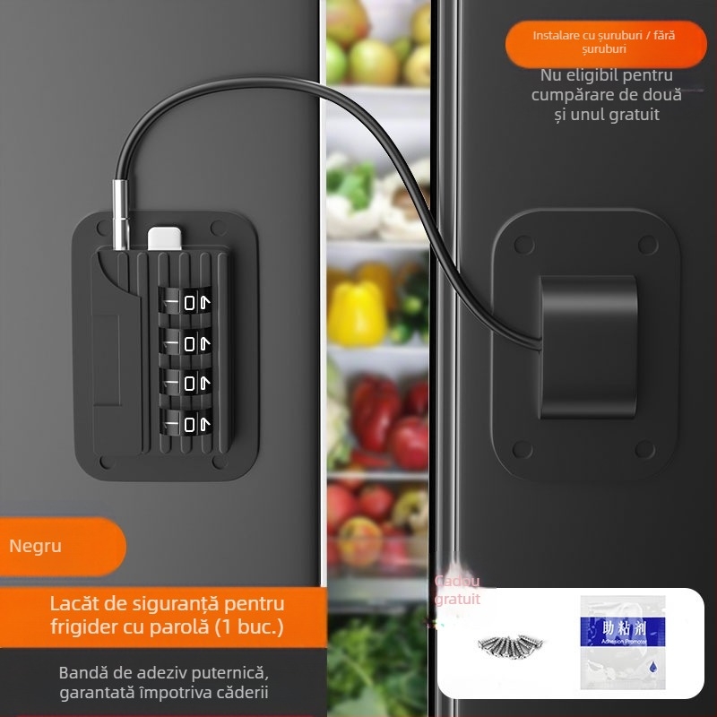 Încuietoare de siguranță pentru copii pentru dulapuri și ferestre, model X-5, ABS plastic, Levy Poetry, aplicație: dulapuri și ferestre, stil modern simplu