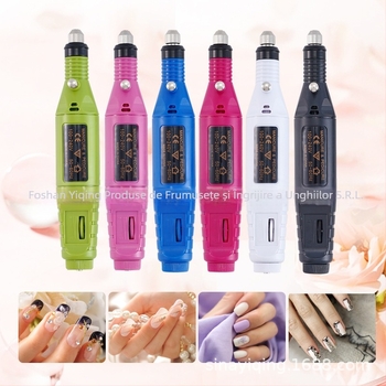 Șlefuitor de unghii USB stil pix, model YQ-100, fabricat în Guangzhou, 157 g