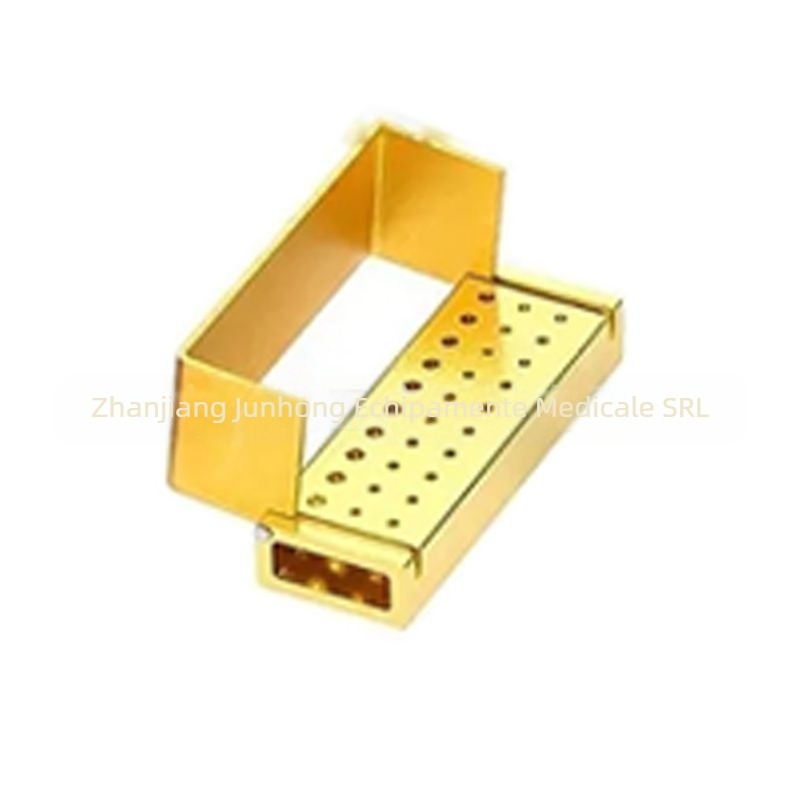 Cutie de depozitare pentru ace dentare, din metal, 30 găuri, sterilizare, rezistentă la temperaturi înalte, JUMTOP